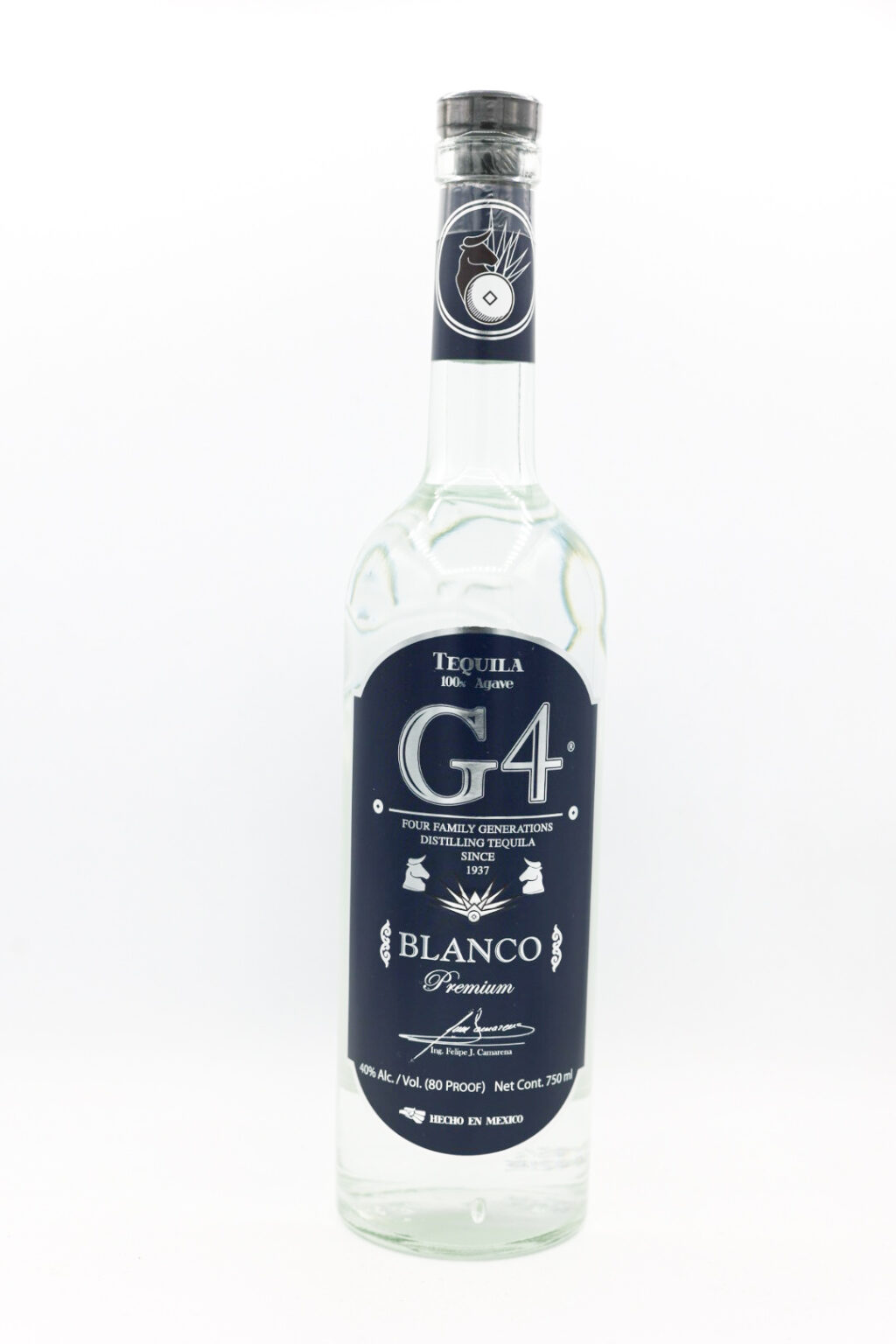 G4 Tequila Blanco 80 proof
