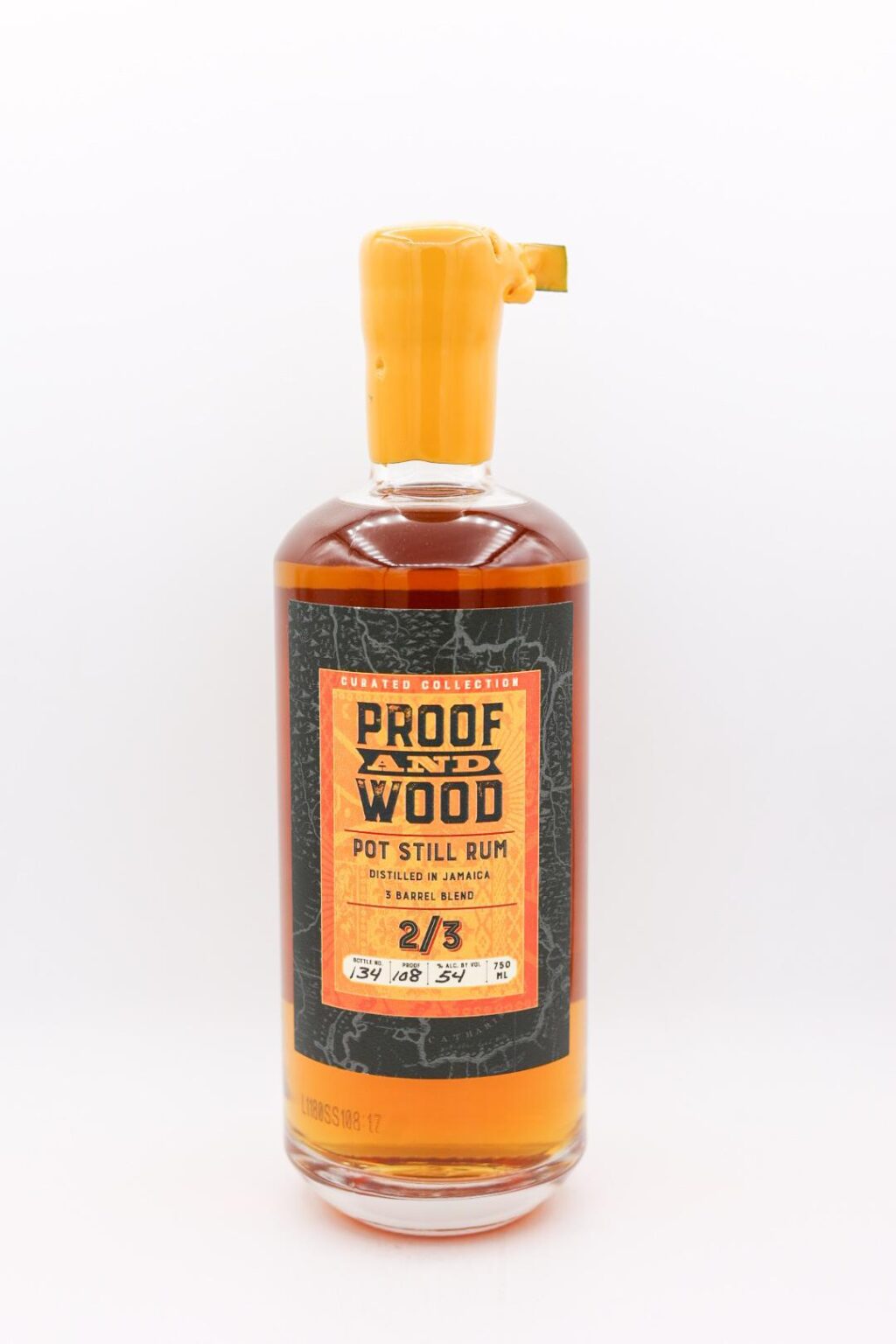 Proof and Wood 2/3 Jamaican Pot Still Rum 750ml