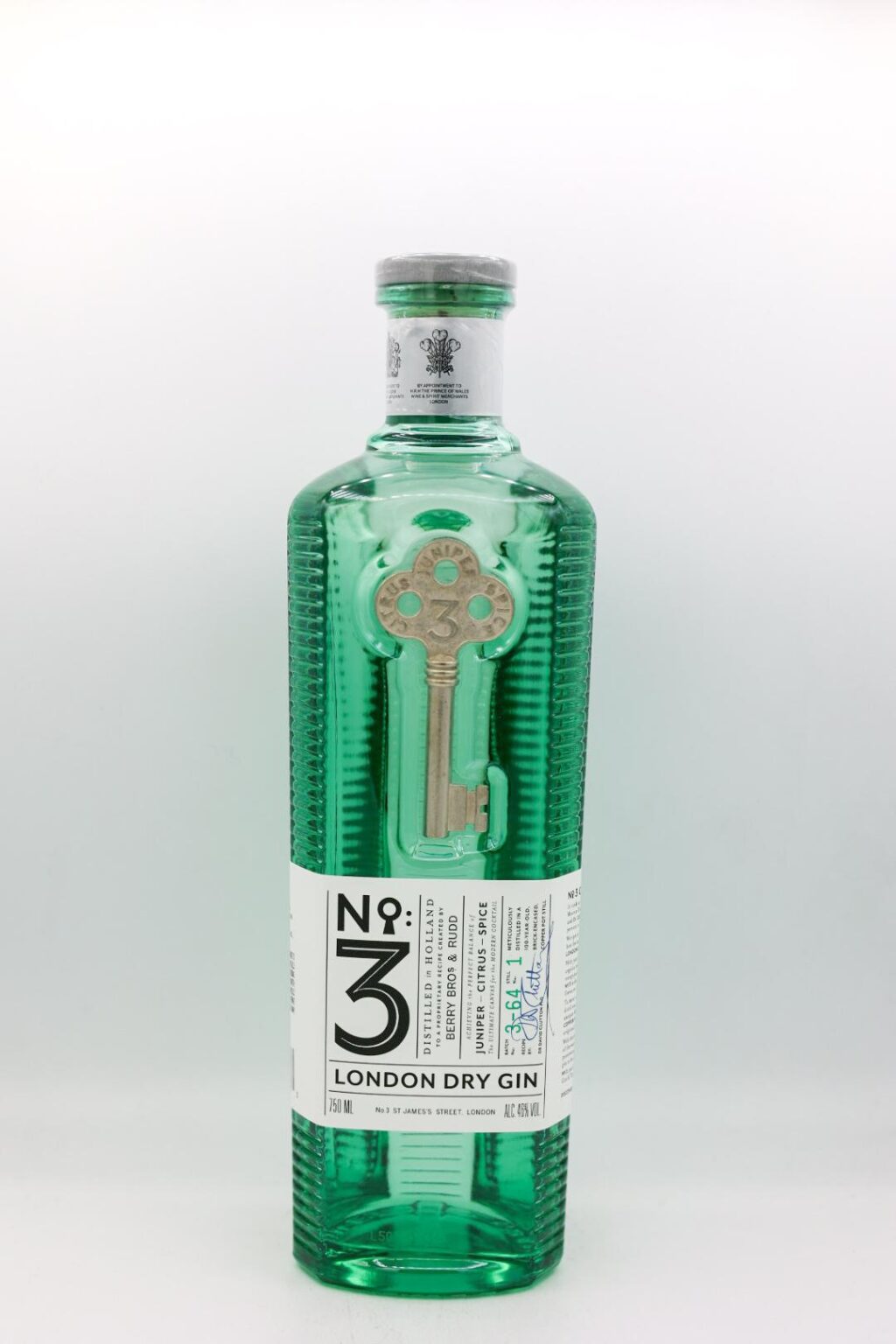 No 3 London Dry Gin 750ml