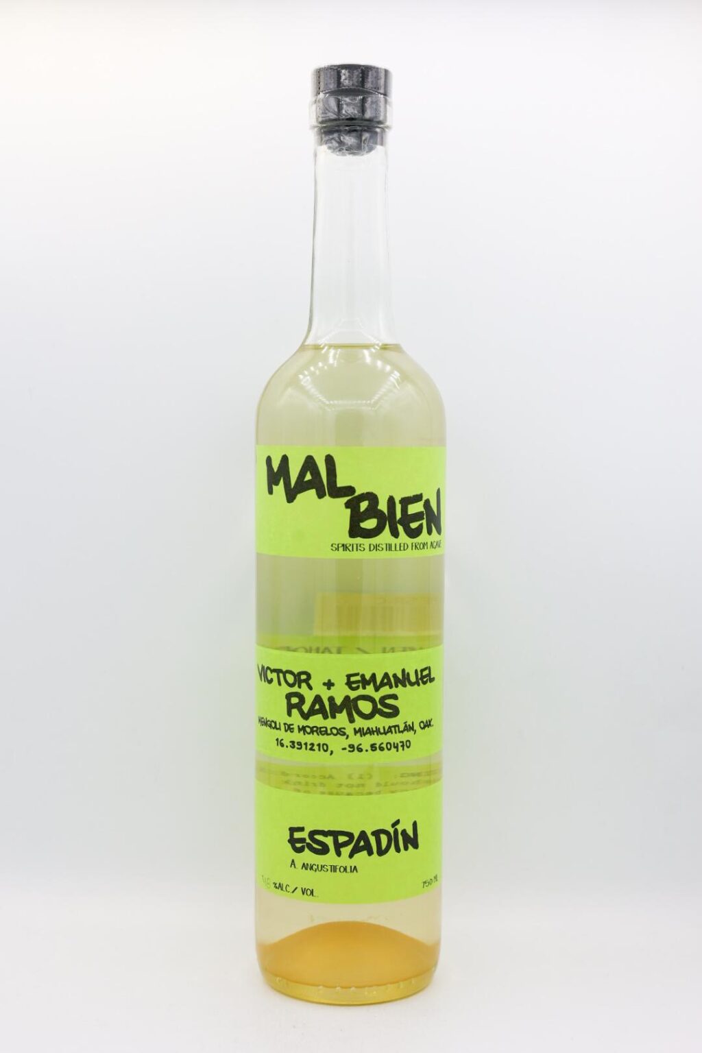 Mal Bien Victor + Emanuel Ramos Espadin Mezcal 750ml