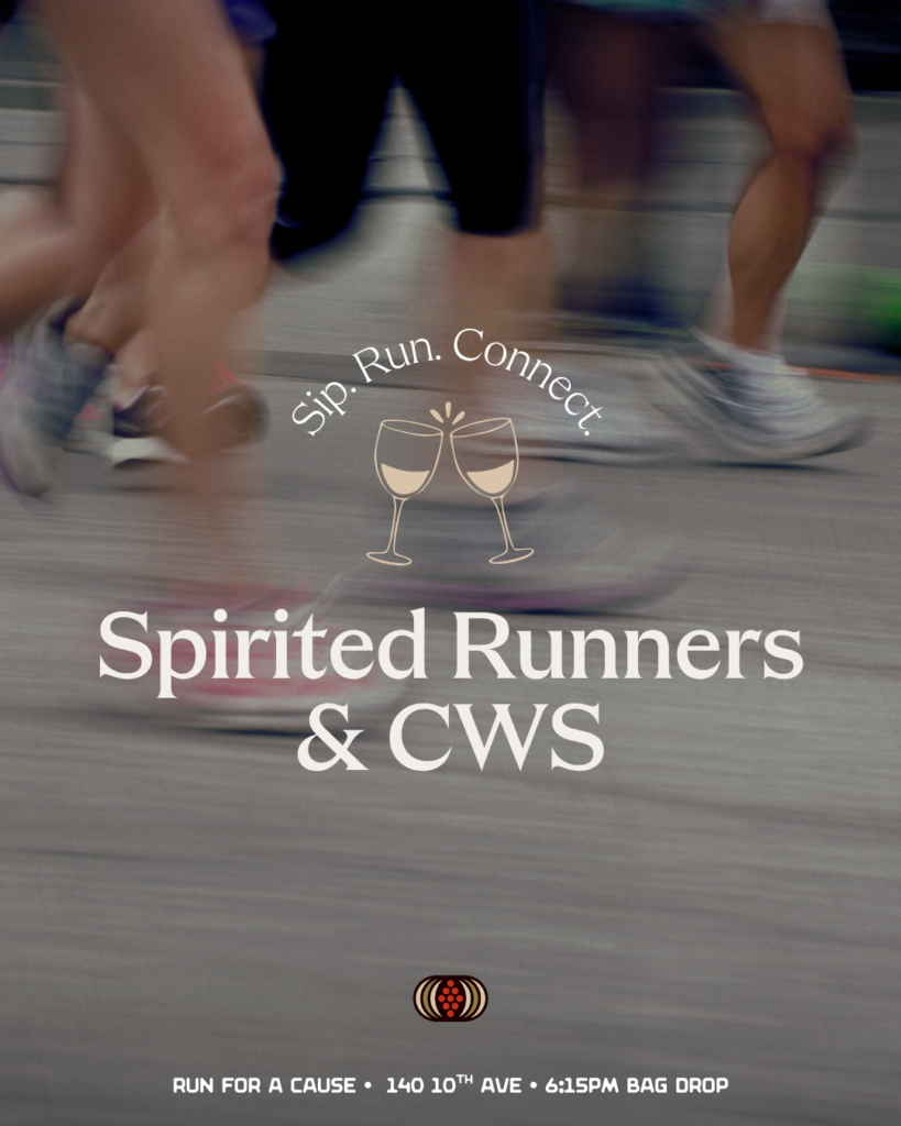 Spirited Runners 5K + Free Wine Tasting Monday 5/19, 6/2 + 6/16 @ 6:15PM