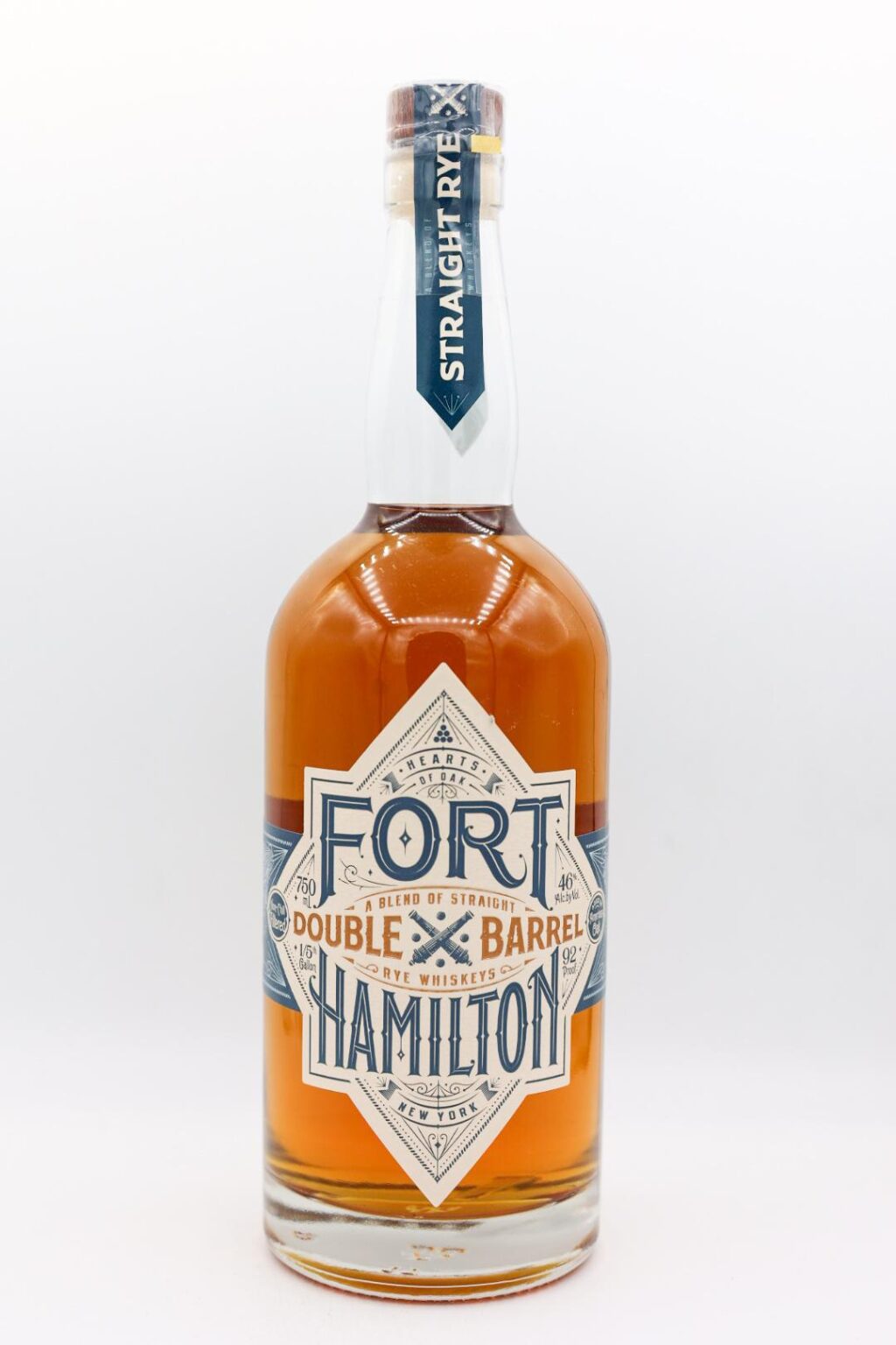 Fort Hamilton Double Barrel Bourbon Whiskey 750ml