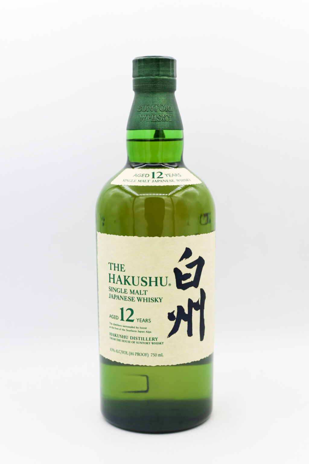 Hakushu Whisky 12YR 86 proof