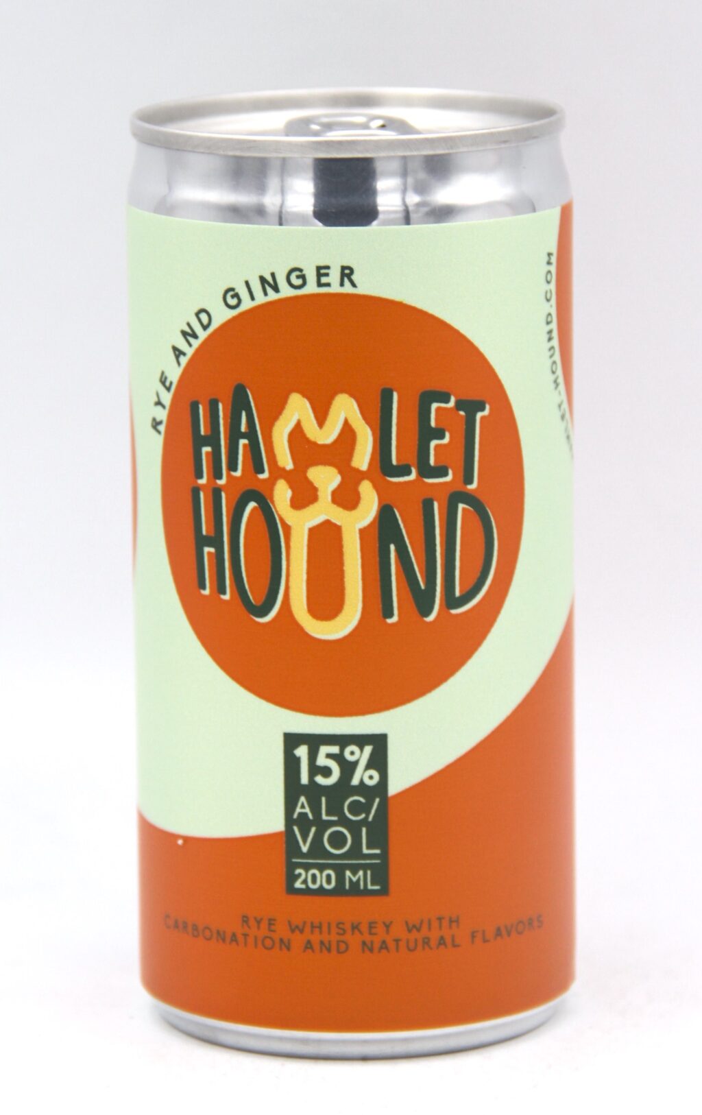 Hamlet Hound Rye and Ginger 200ml Can