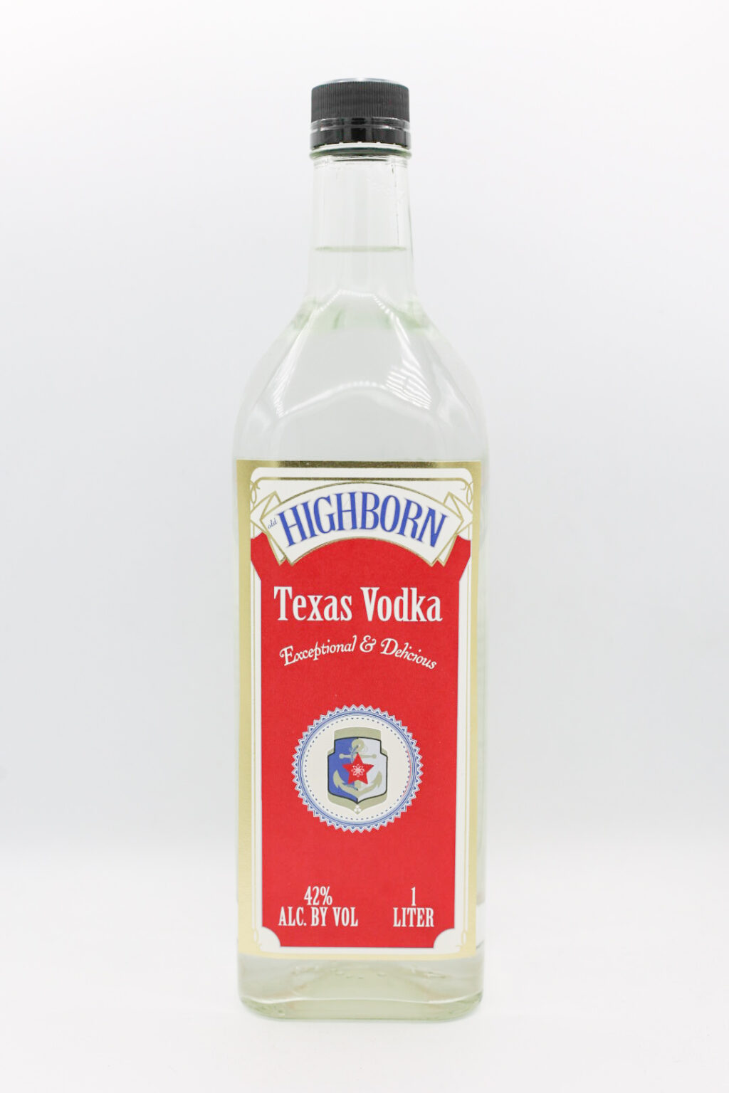 Old Highborn Texas Vodka 1L
