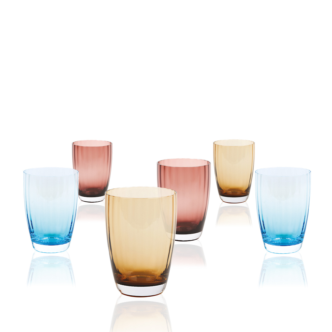 Italesse Mykonos Tumbler Blue (6-Pack)