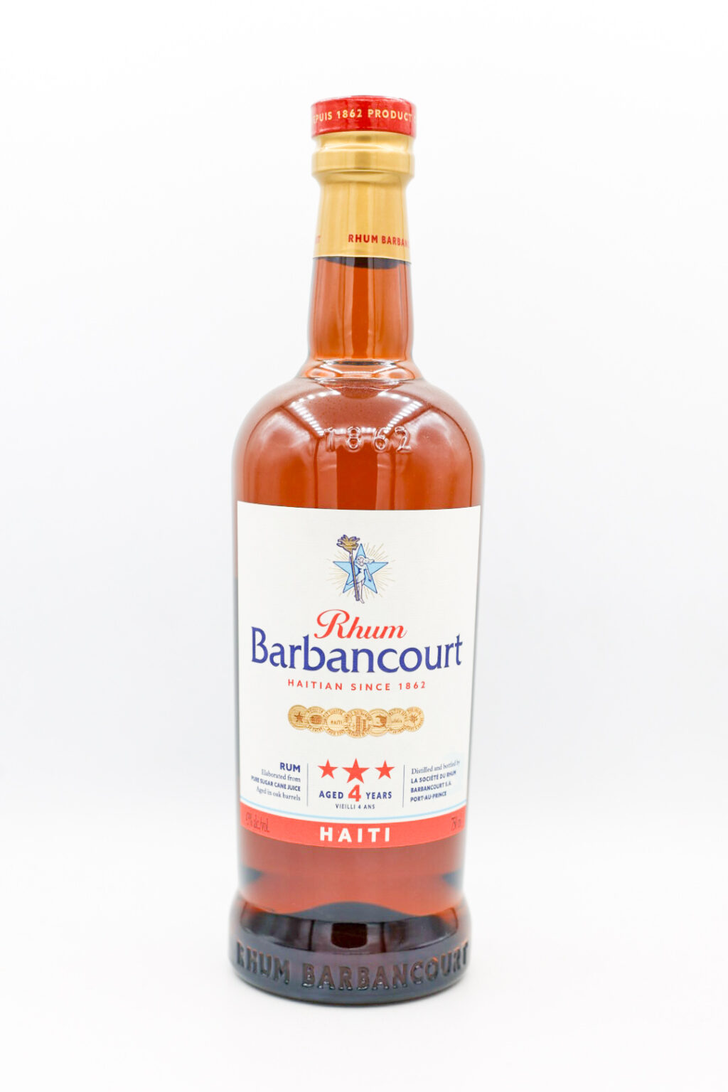 Barbancourt 3 Star Rum Aged 4 Years 750ml