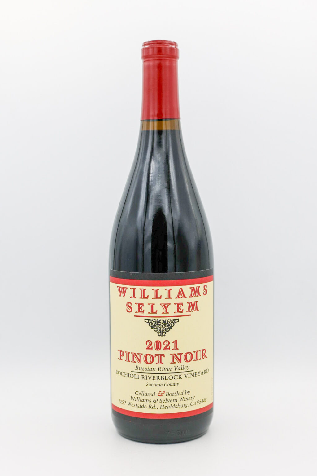Williams Selyem Pinot Noir Rochiolli 2021