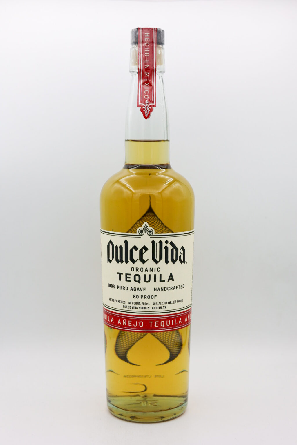 Dulce Vida Organic Tequila Anejo 750ml