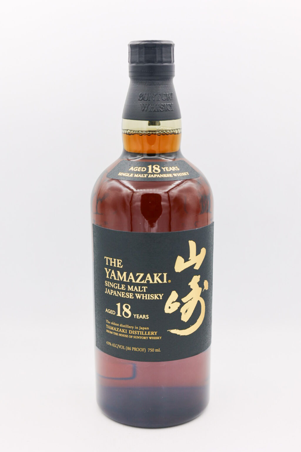 The Yamazaki 18 Year Old Single Malt Japanese Whisky 750ml