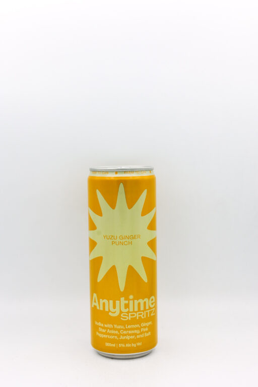 Anytime Spritz Yuzu Ginger Punch 355ml Can