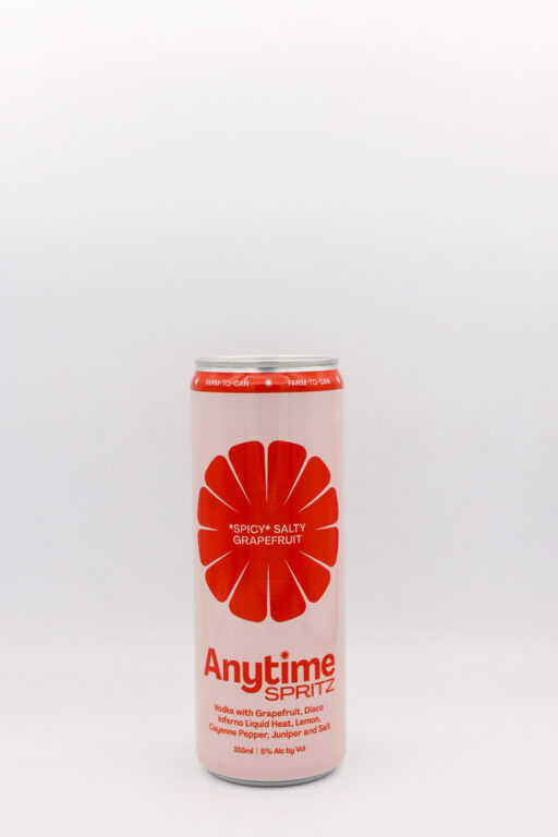 Anytime Spritz Spicy Salty Grapefruit 355ml Can