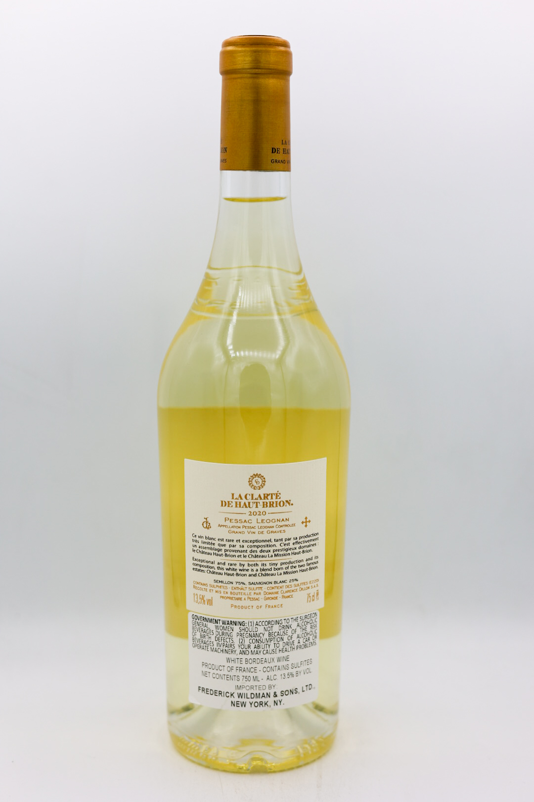 Chateau Haut-Brion Pessac-Leognan La Clarte De Haut-Brion Blanc 2020