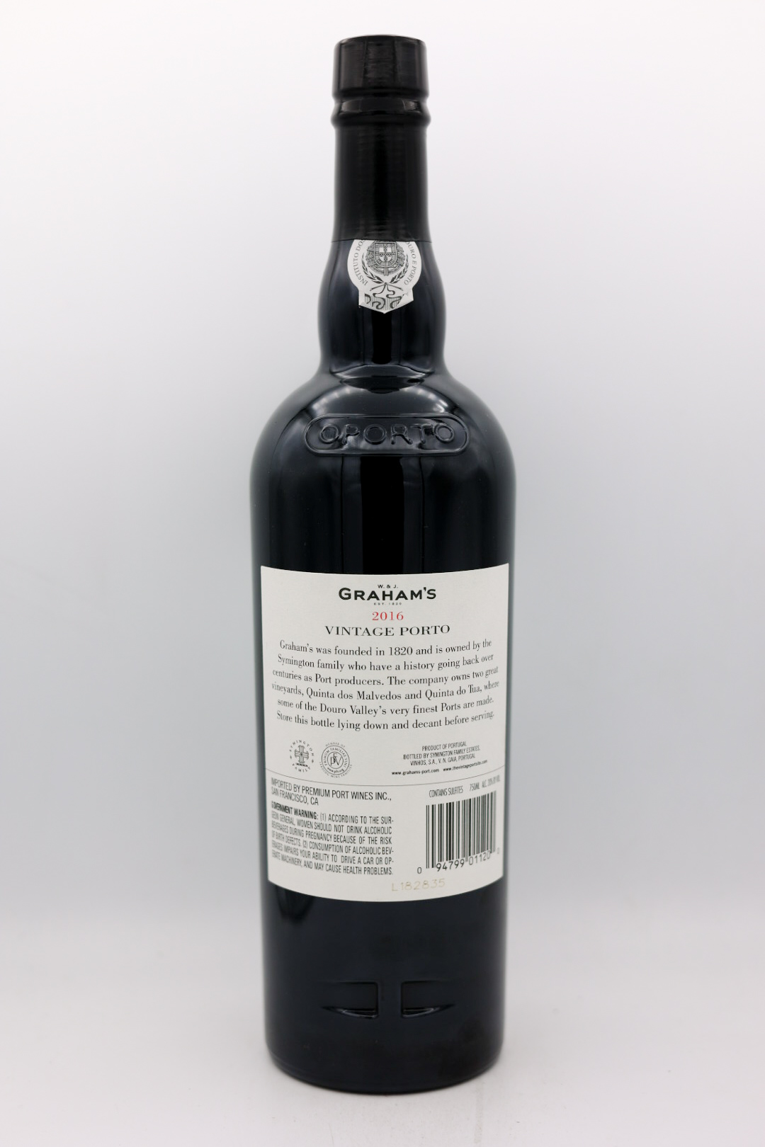 Graham’s Vintage Port 2016