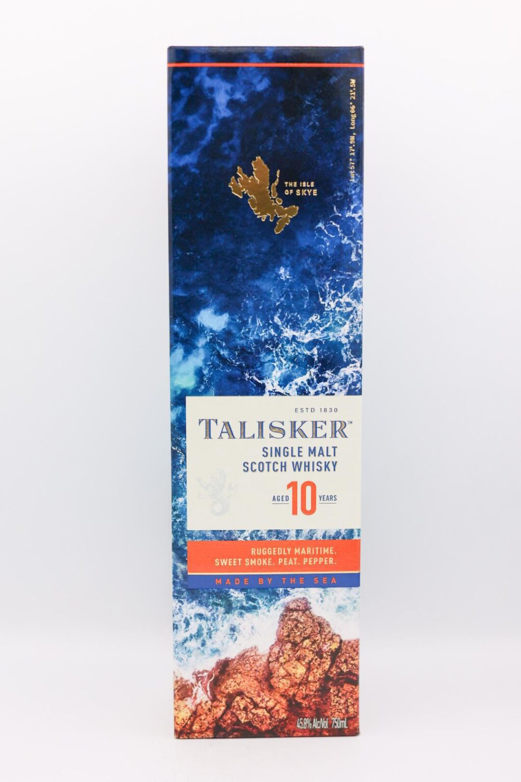 Talisker Single Malt Scotch 10 Year Old Whisky 750ml