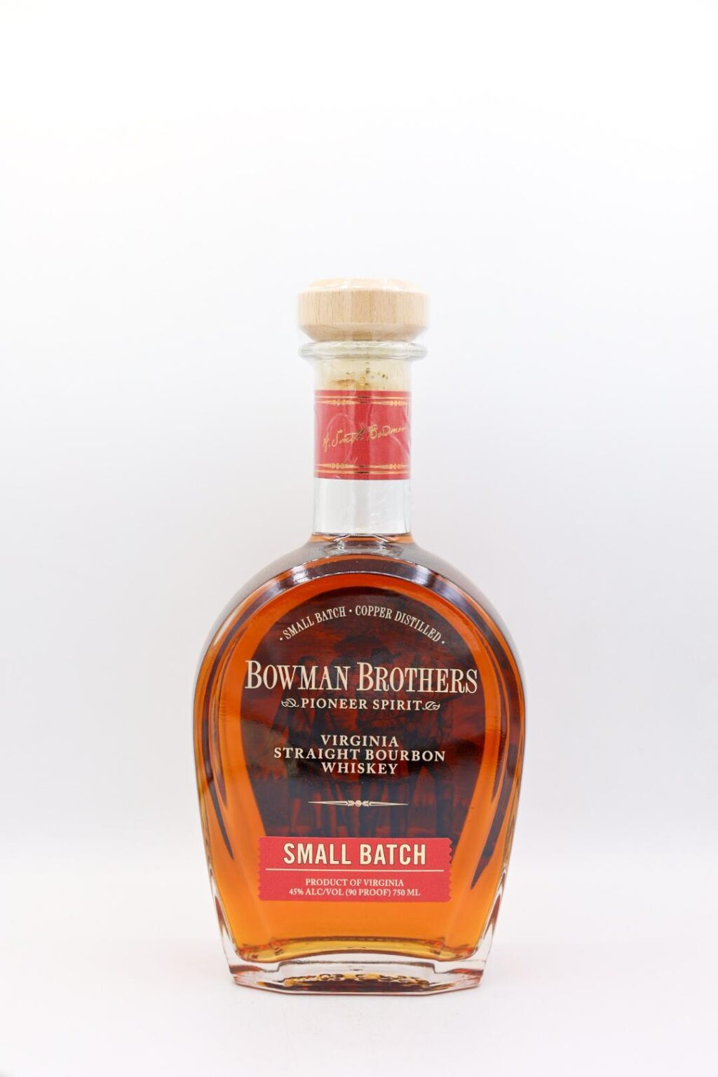 Bowman Brothers Small Batch Virginia Straight Bourbon Whiskey 750ml