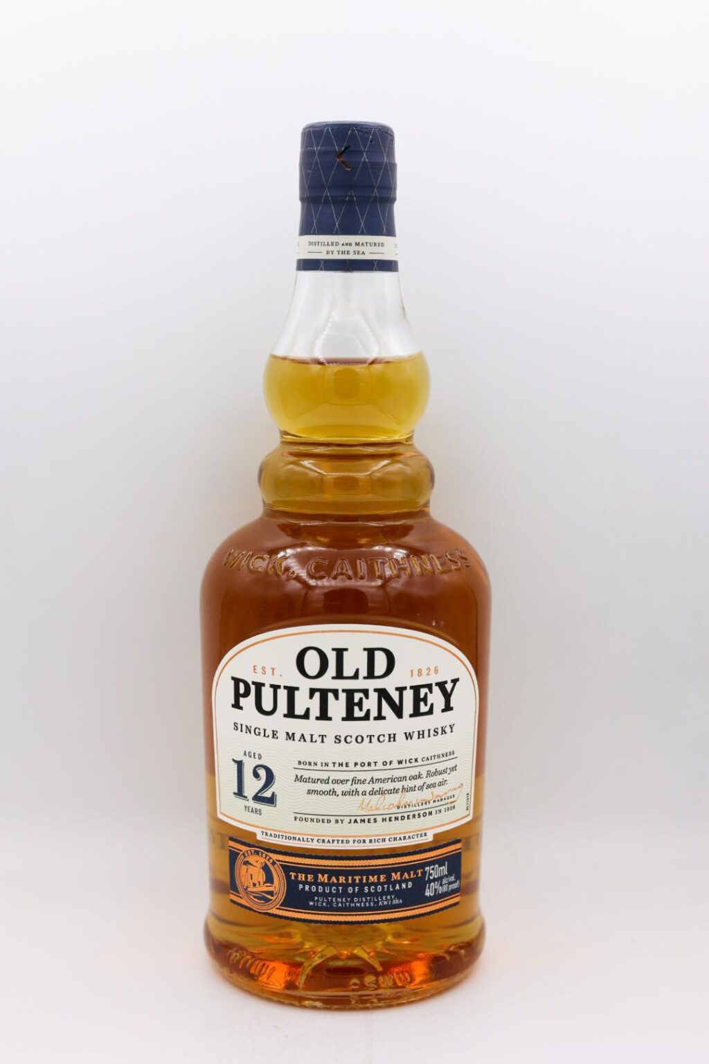 Old Pulteney 12 Year Old Single Malth Scotch Whiskey 750ml
