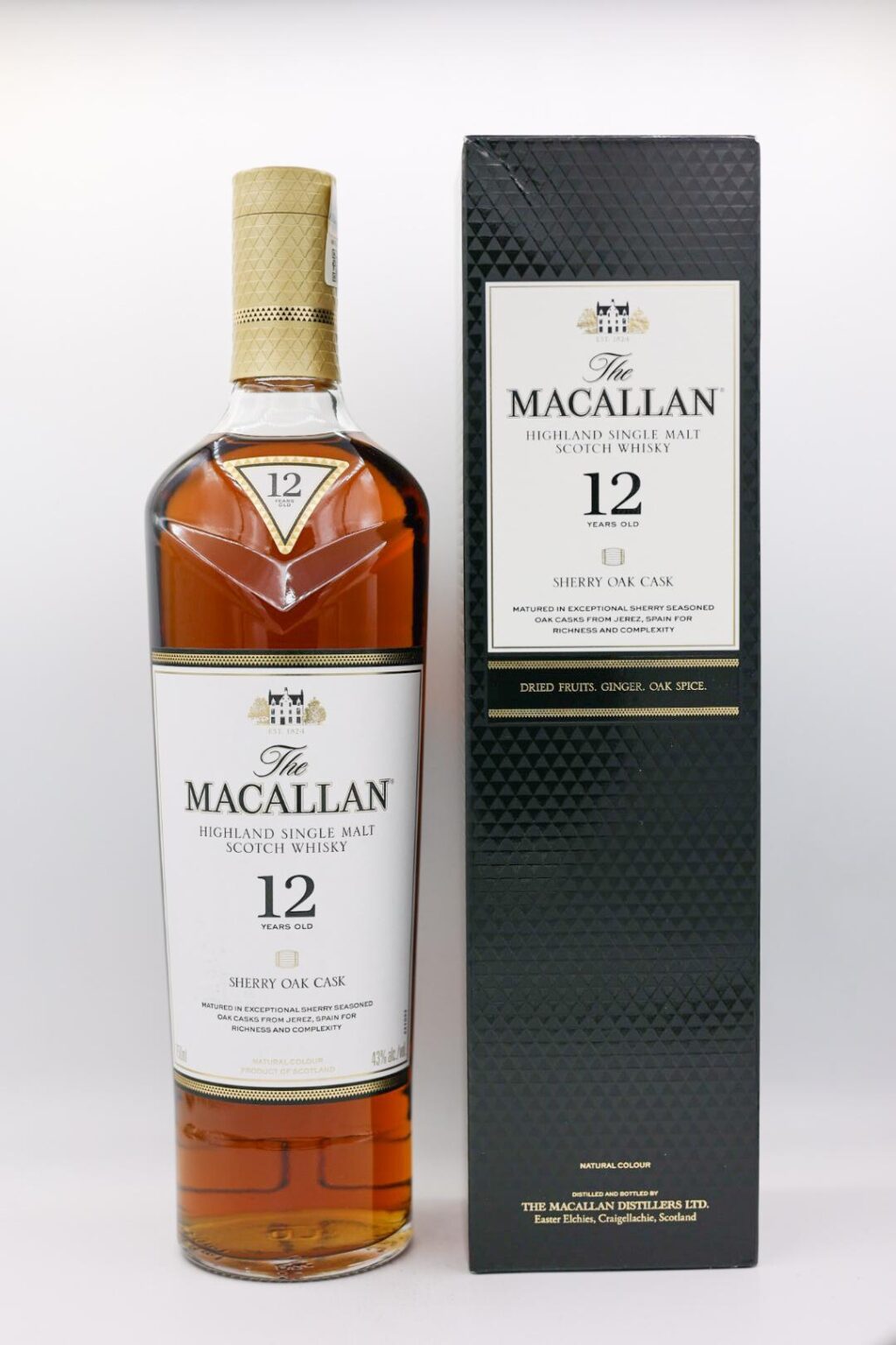 The Macallan Sherry Oak Cask 12 Year Highland Single Malt Scotch Whisky