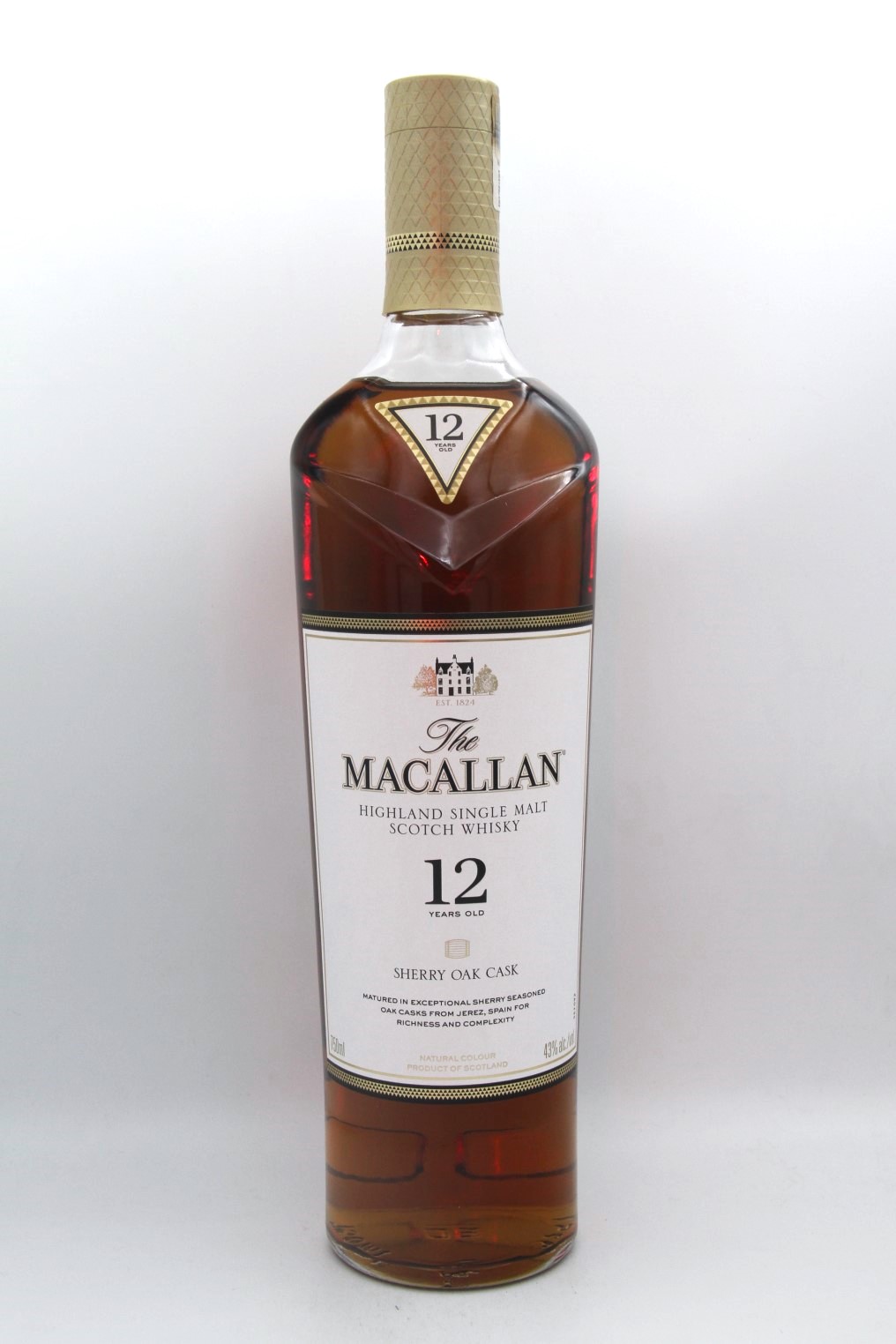 The Macallan Sherry Oak Cask 12 Year Highland Single Malt Scoth Whisky